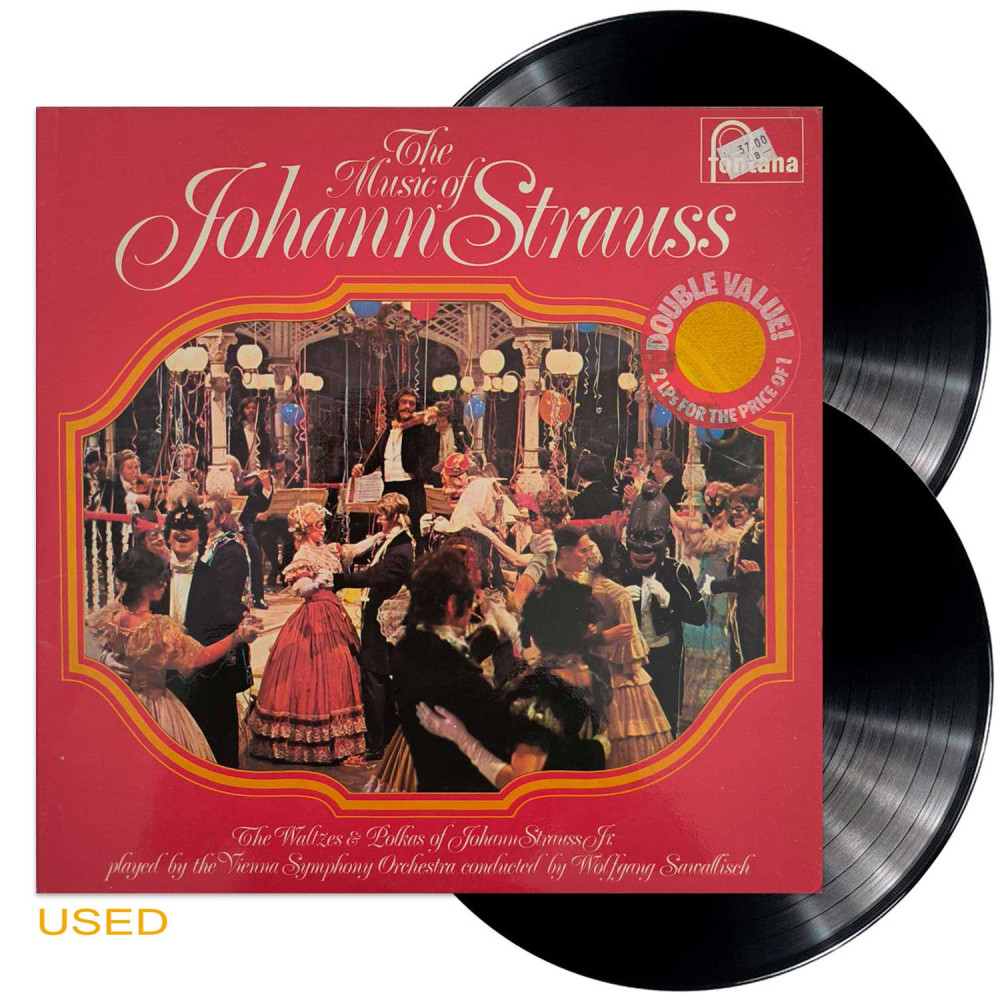 Johann Strauss Jr., Wolfgang Sawallisch, Wiener Symphoniker - The Music Of Johann Strauss Jr. (2LP)