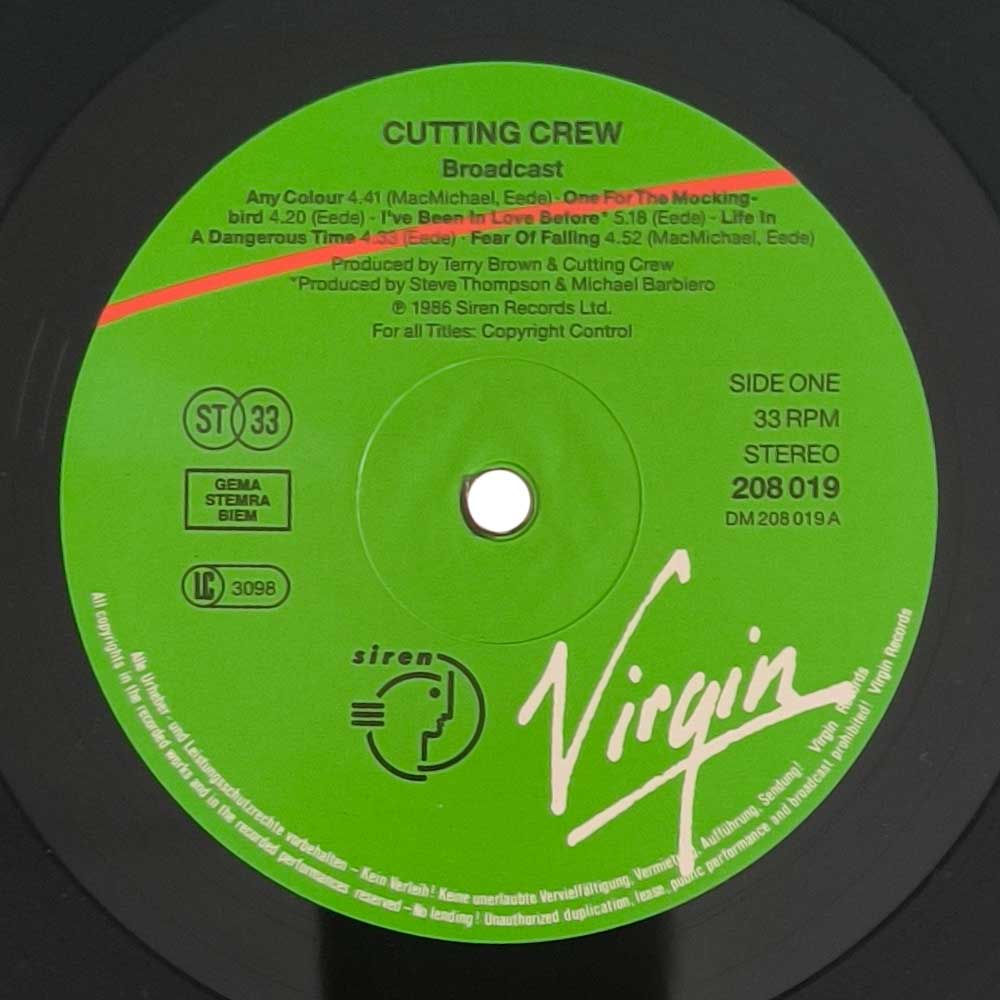 Cutting Crew – Broadcast (LP)