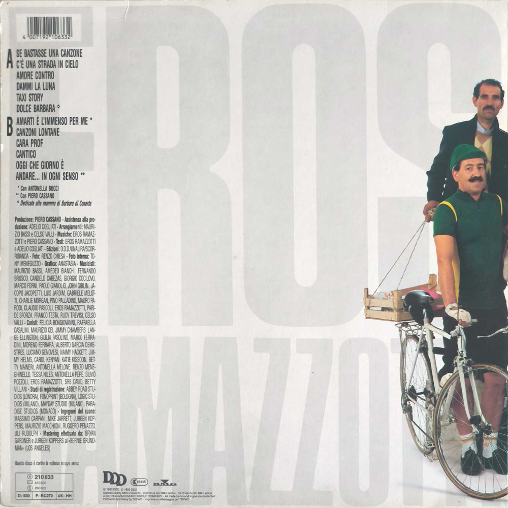 Eros Ramazzotti – In Ogni Senso (LP)