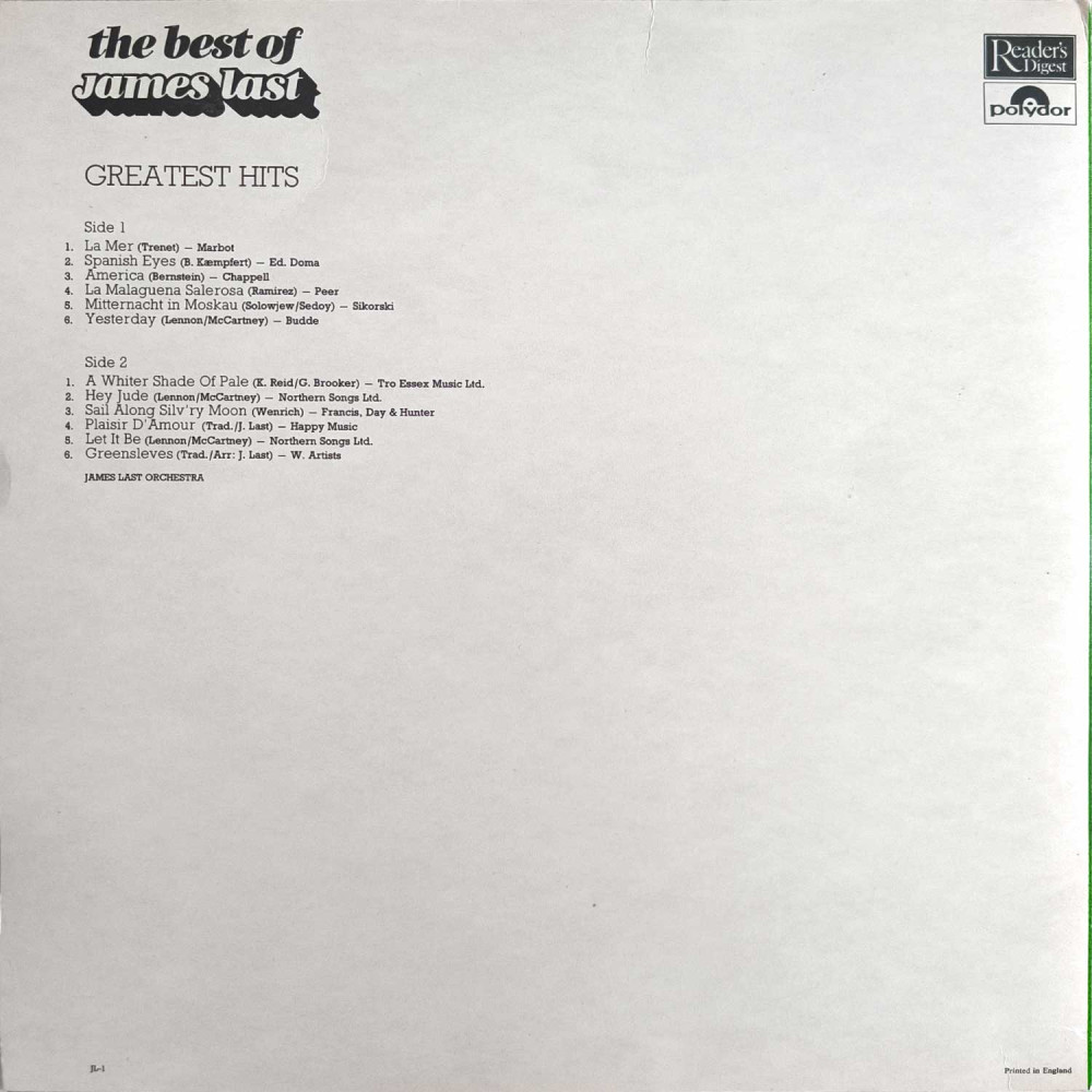 James Last - The Best Of James Last (7 LP)