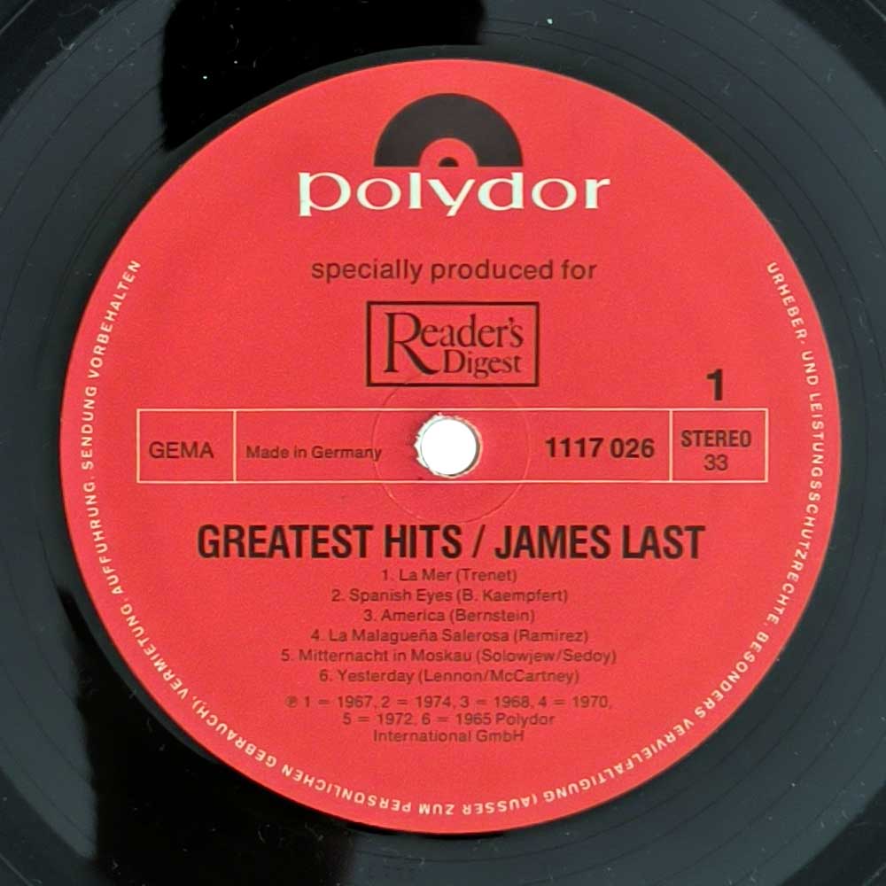 James Last - The Best Of James Last (7 LP)