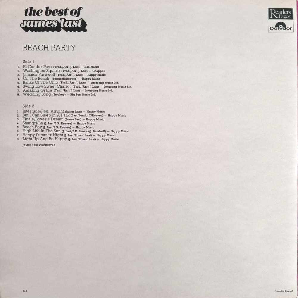 James Last - The Best Of James Last (7 LP)