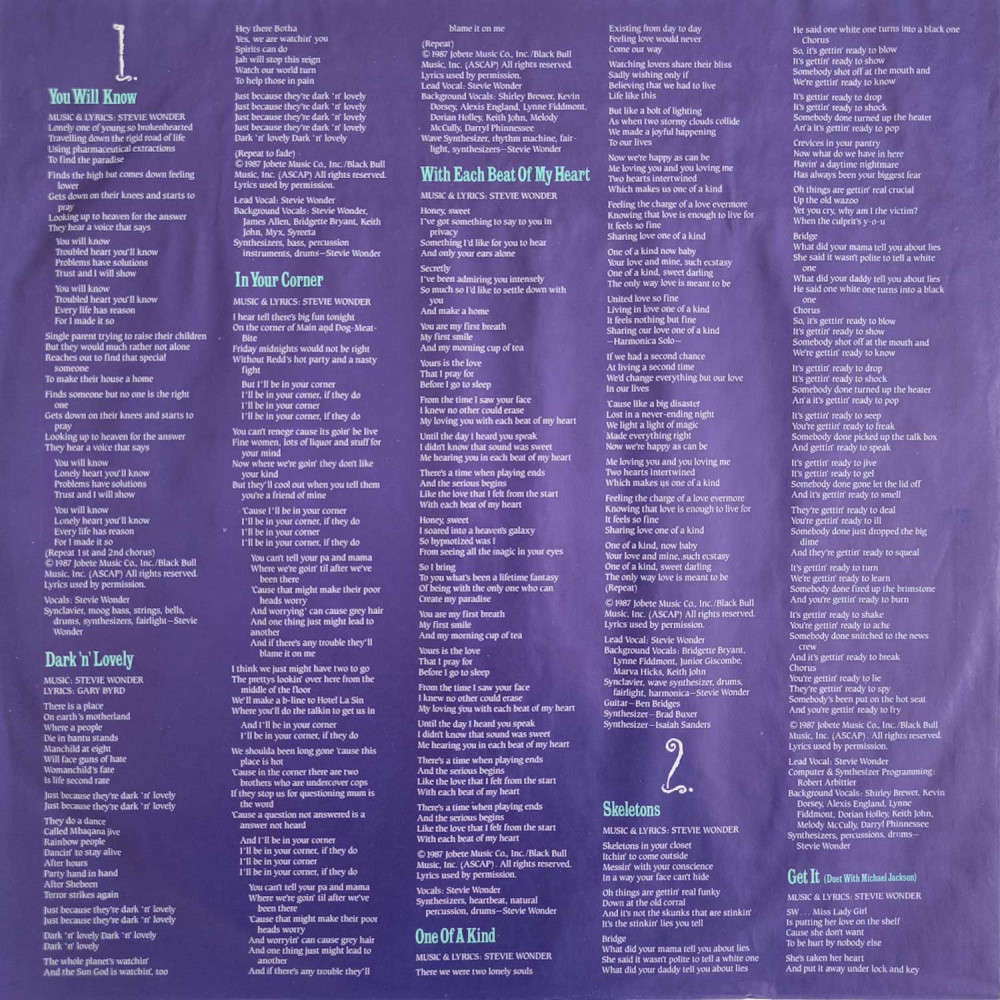 Stevie Wonder – Characters (LP)