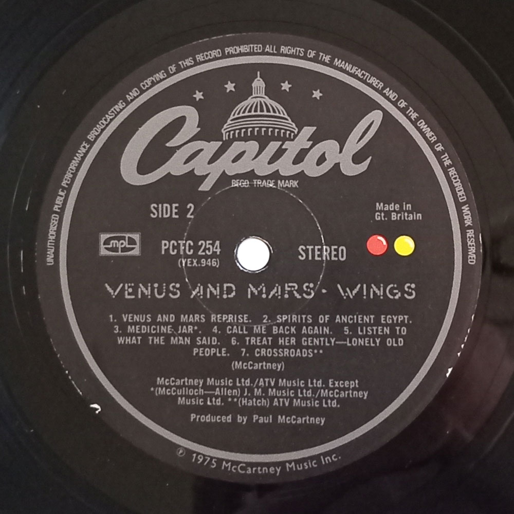 Wings  – Venus And Mars (LP)