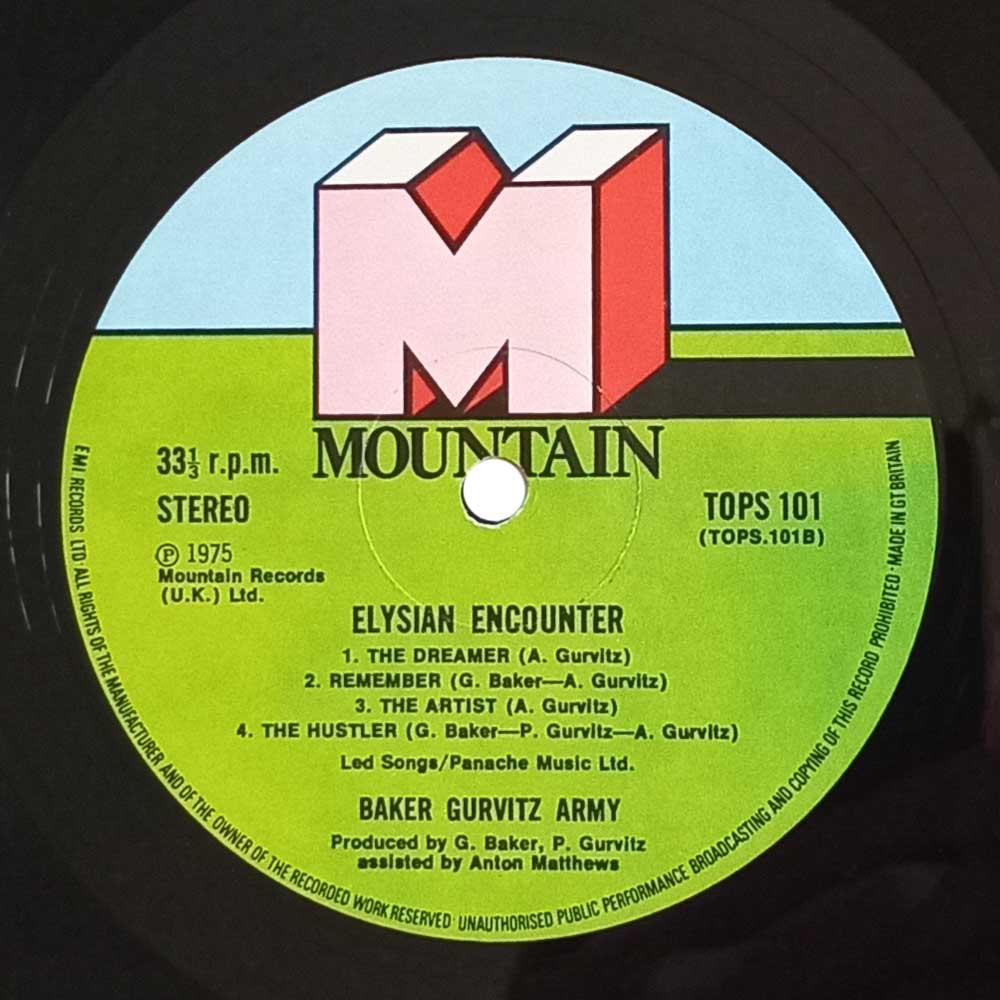 Baker Gurvitz Army – Elysian Encounter (LP)