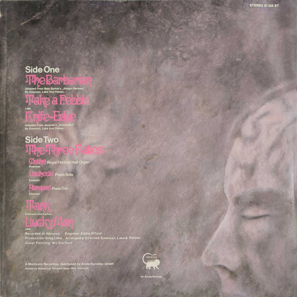 Emerson, Lake & Palmer - Emerson, Lake & Palmer (LP)