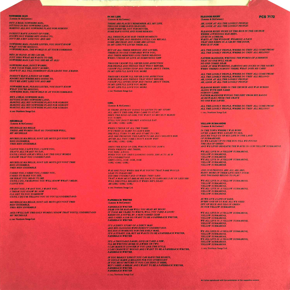 The Beatles - 1962-1966 (2 LP)