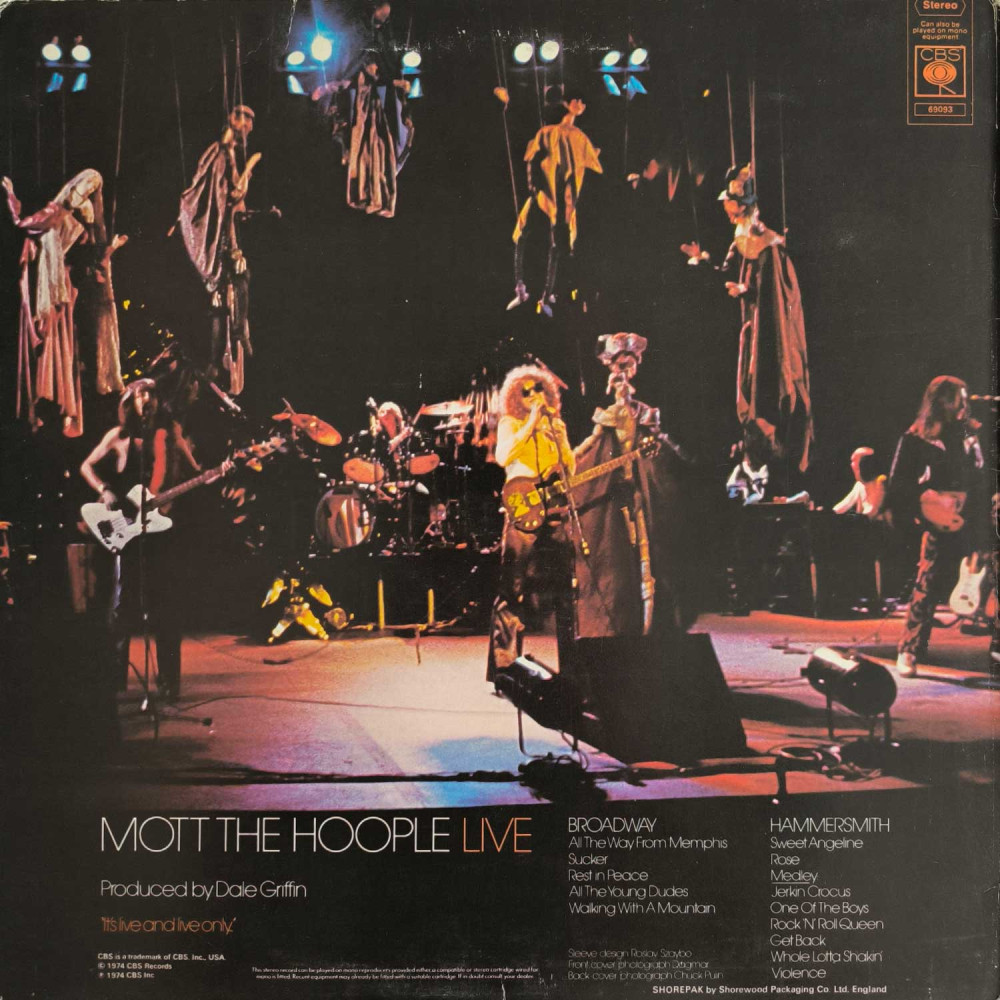Mott The Hoople - Live (LP)