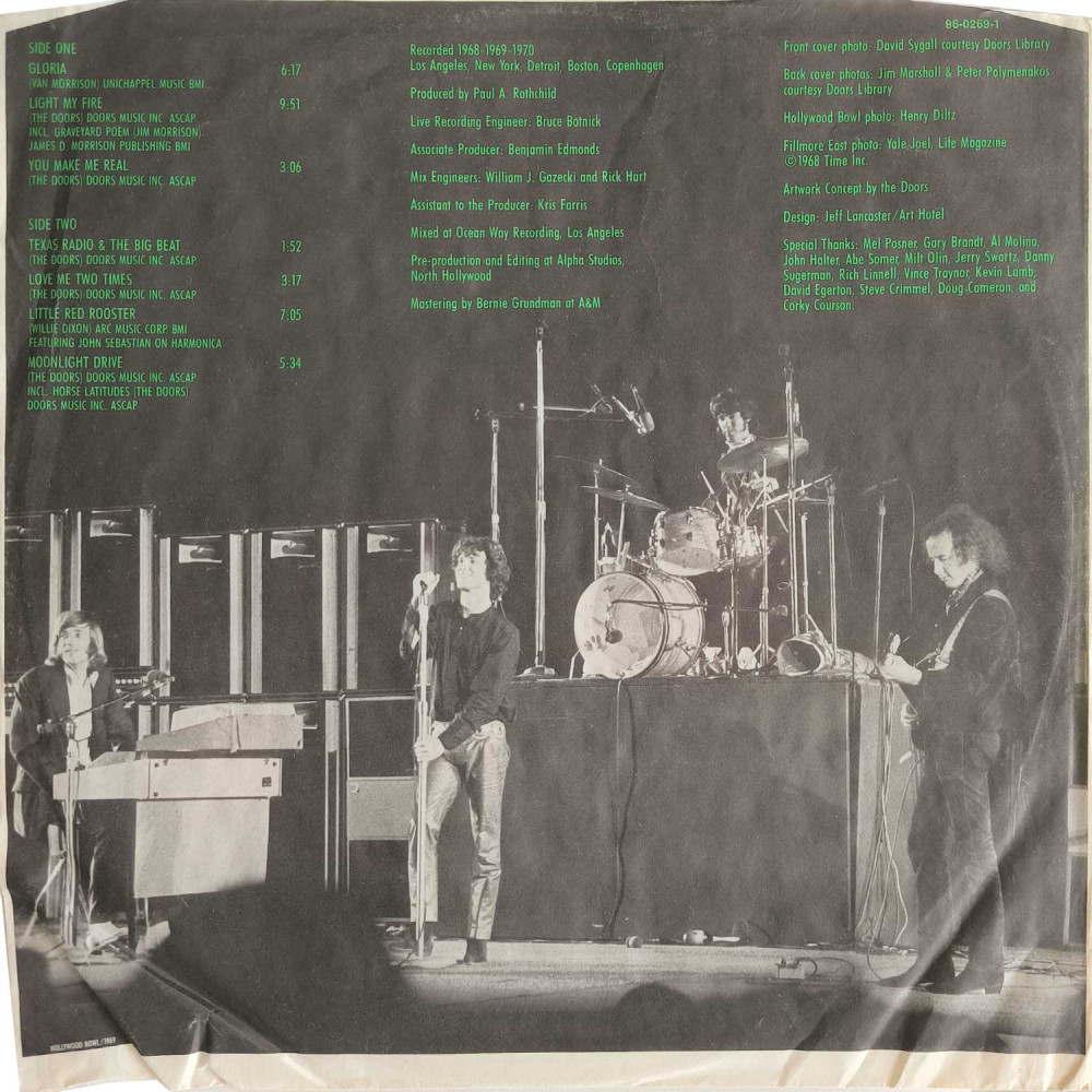 The Doors - Alive, She Cried (LP)