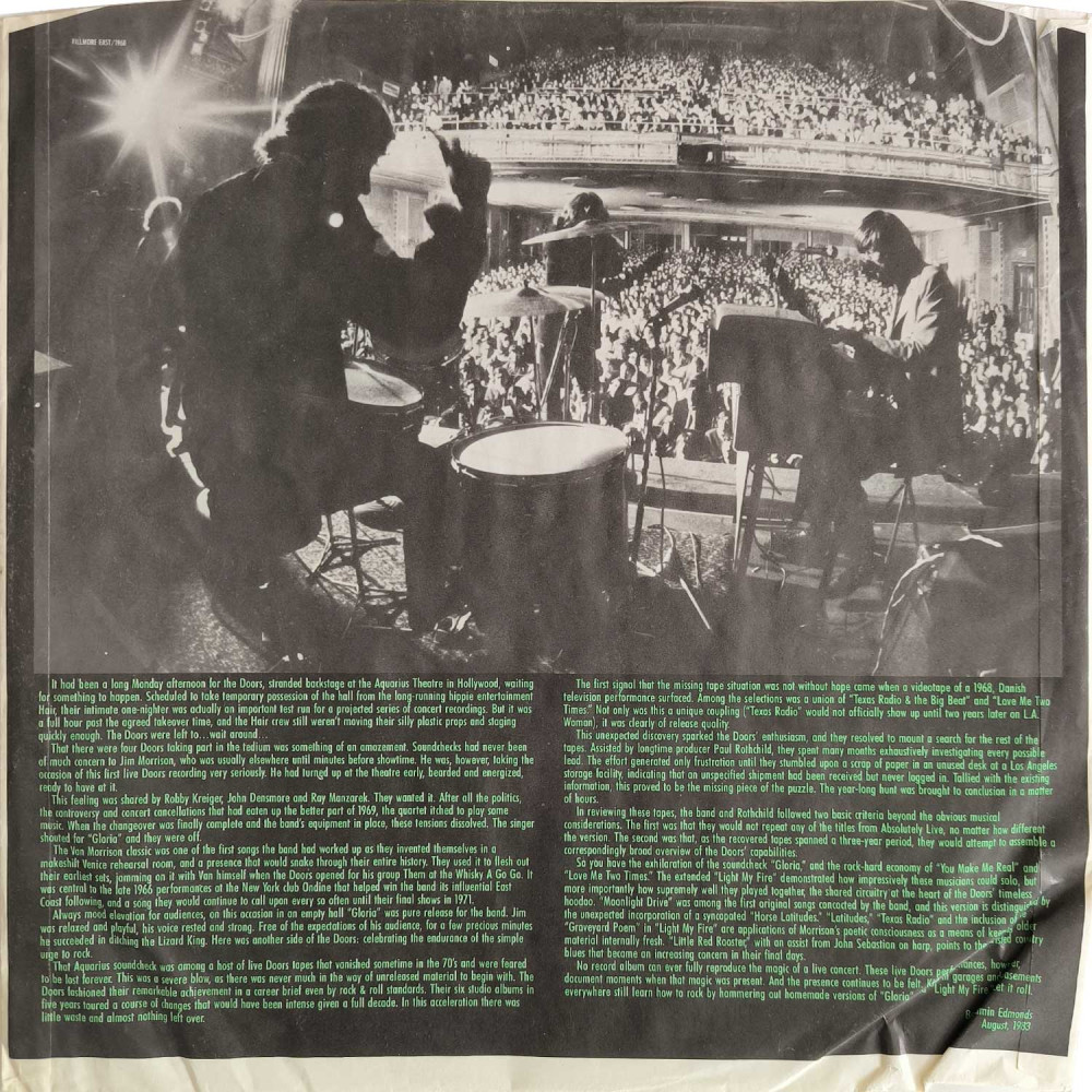 The Doors - Alive, She Cried (LP)