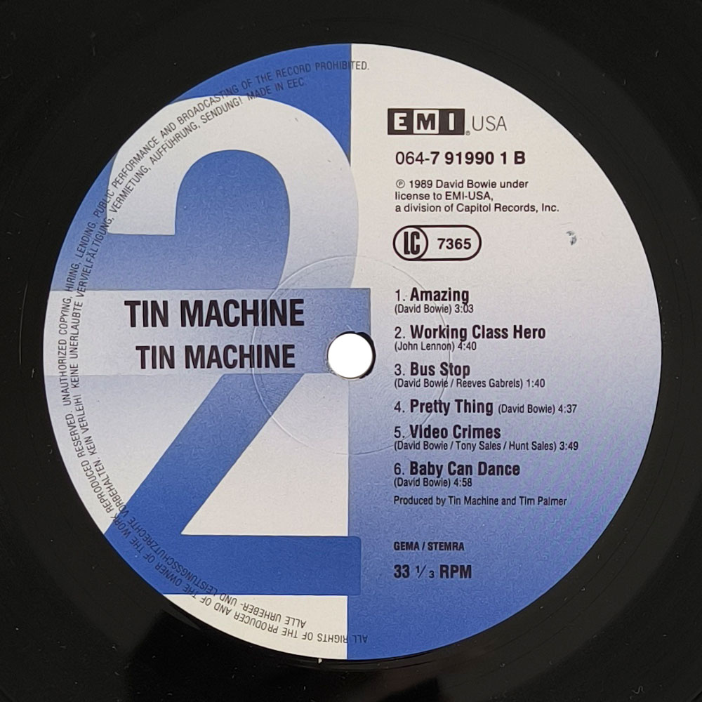 Tin Machine – Tin Machine (LP)