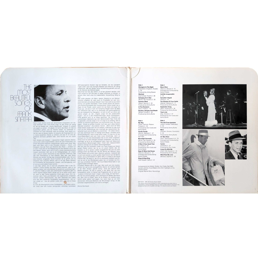 Frank Sinatra - The Most Beautiful Songs Of Frank Sinatra (2 LP)