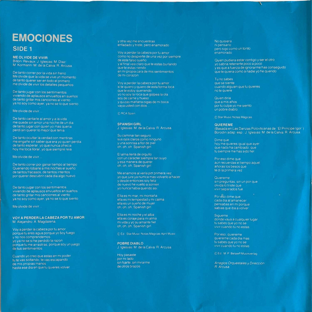 Julio Iglesias - 3 Gold Records (3 LP)