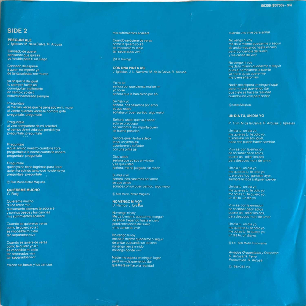 Julio Iglesias - 3 Gold Records (3 LP)