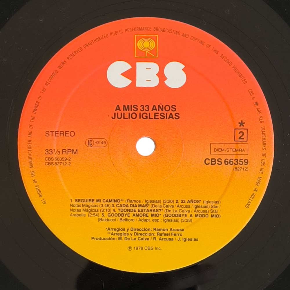 Julio Iglesias - 3 Gold Records (3 LP)