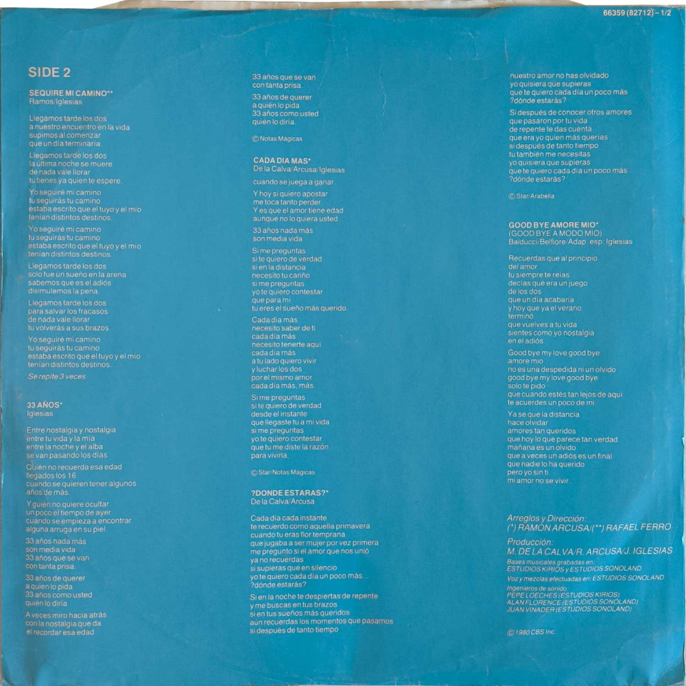 Julio Iglesias - 3 Gold Records (3 LP)