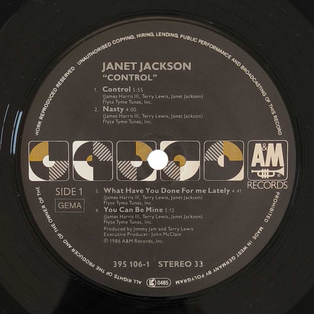 Janet Jackson - Control (LP)