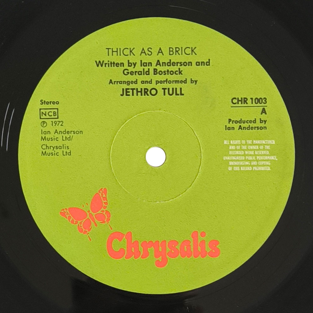 Jethro Tull - Thick As A Brick (LP)