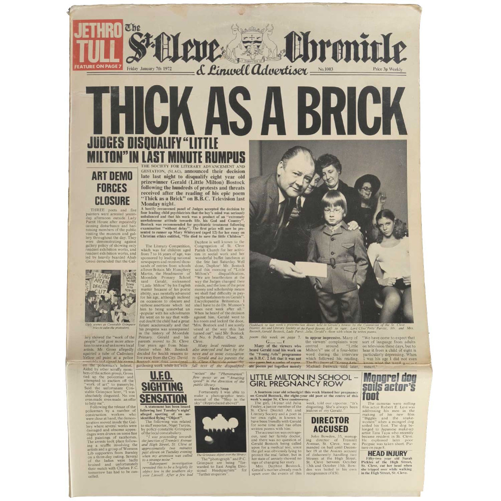 Jethro Tull - Thick As A Brick (LP)