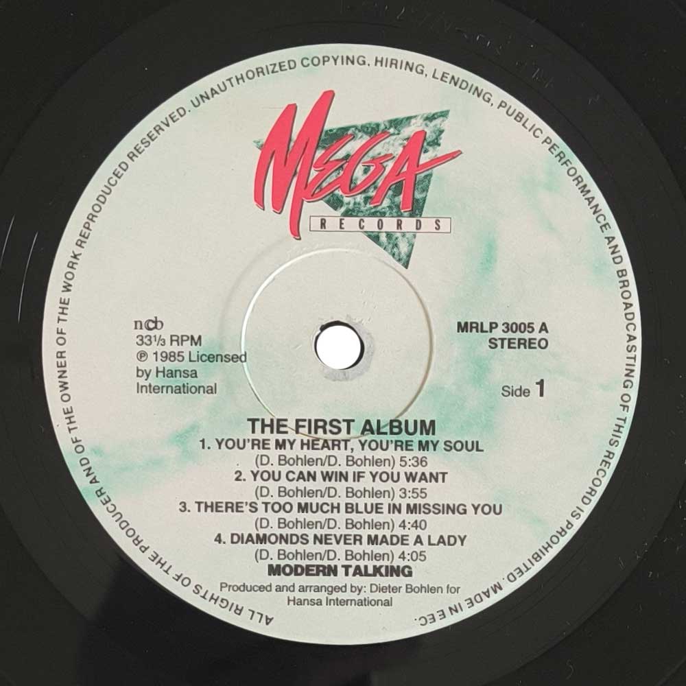 Modern Talking - The 1st Album (LP)