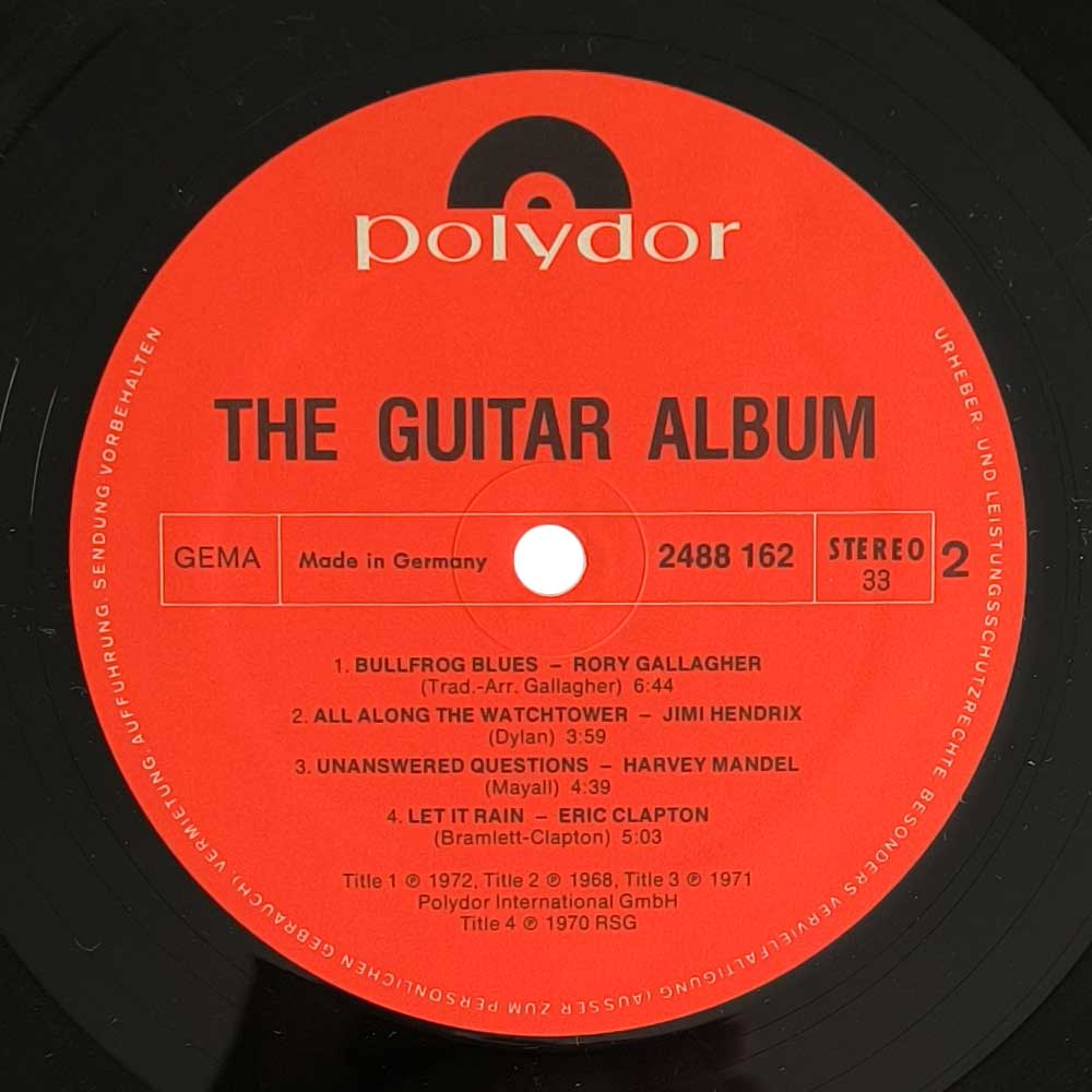 Various - The Guitar Album (2 LP)