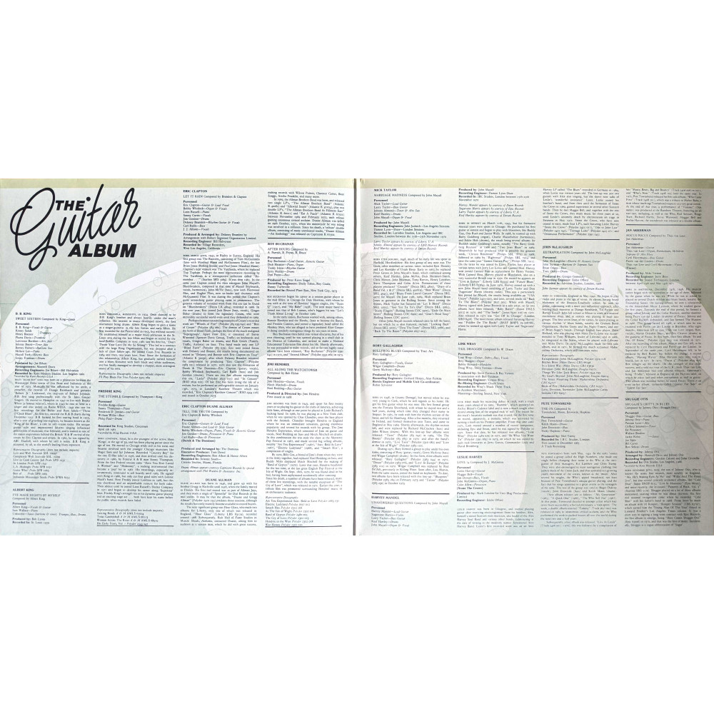Various - The Guitar Album (2 LP)