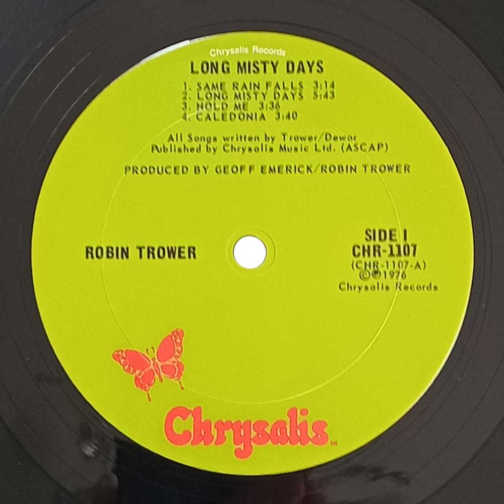 Robin Trower – Long Misty Days (LP)