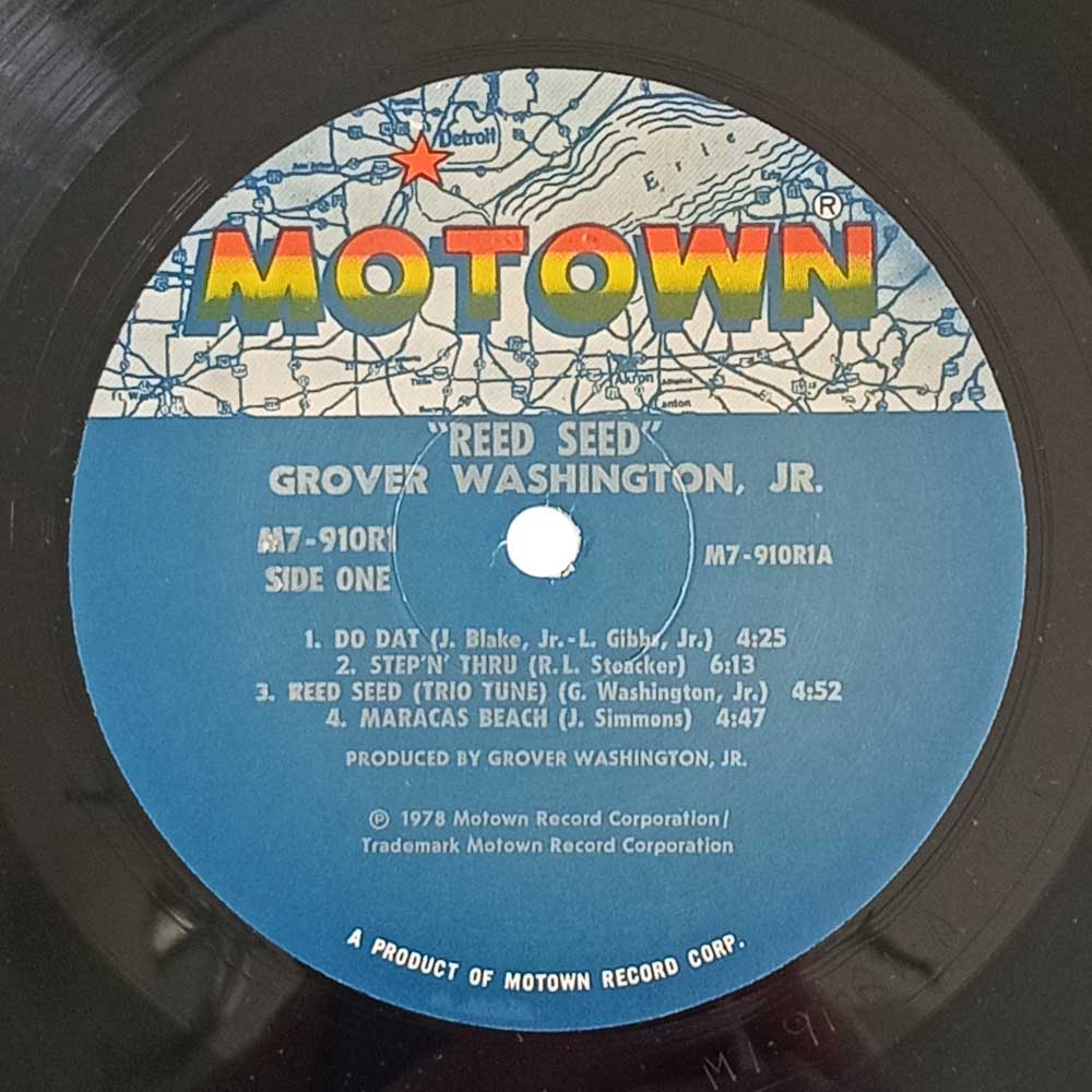 Grover Washington, Jr. – Reed Seed (LP)
