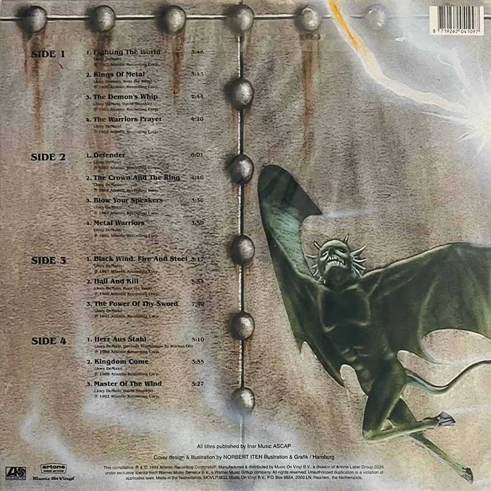 Manowar - Best Of Manowar - The Hell Of Steel (2 LP)