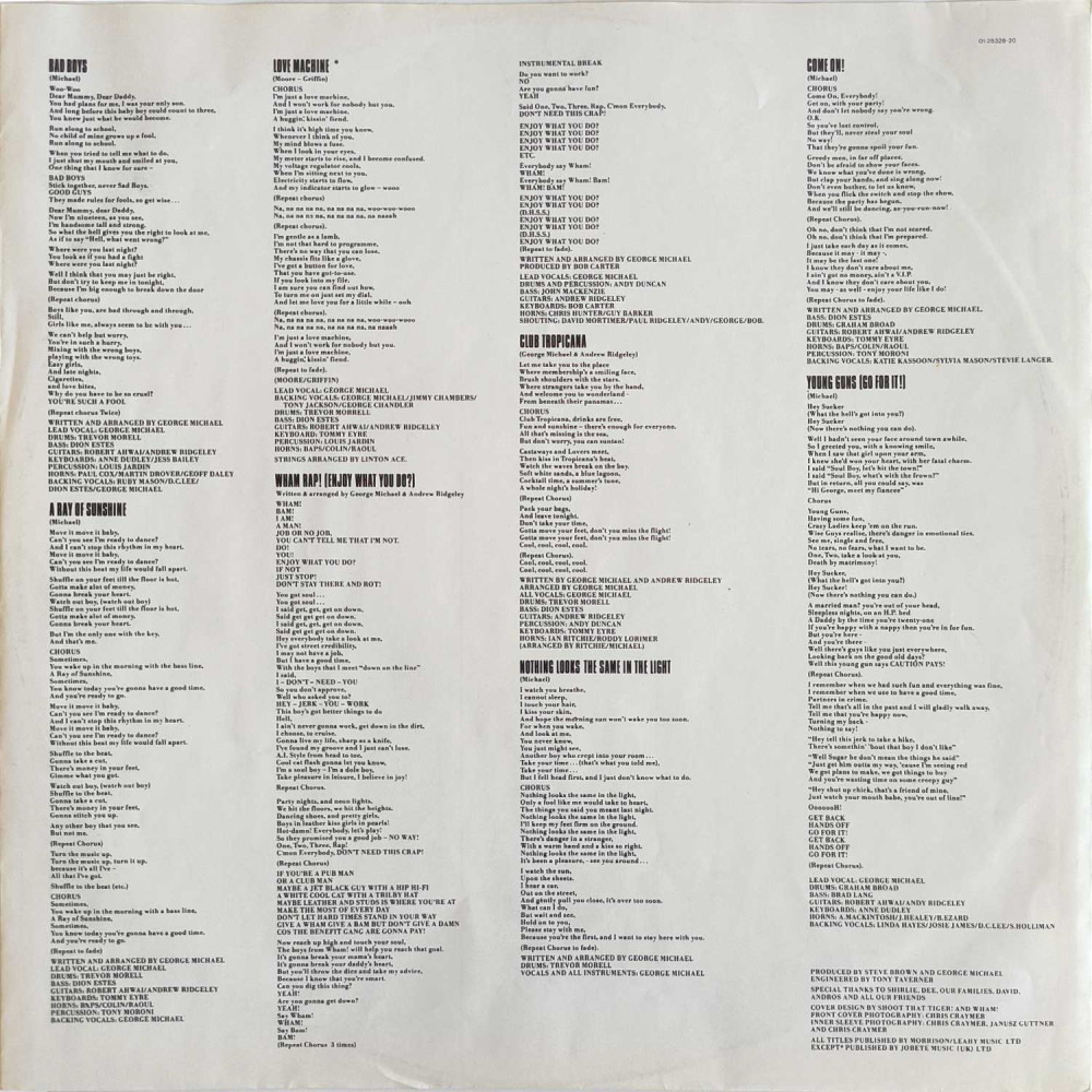 Wham! - Fantastic (LP)
