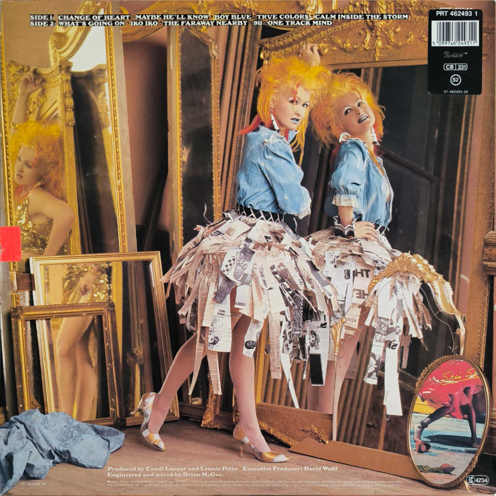 Cyndi Lauper – True Colors (LP)