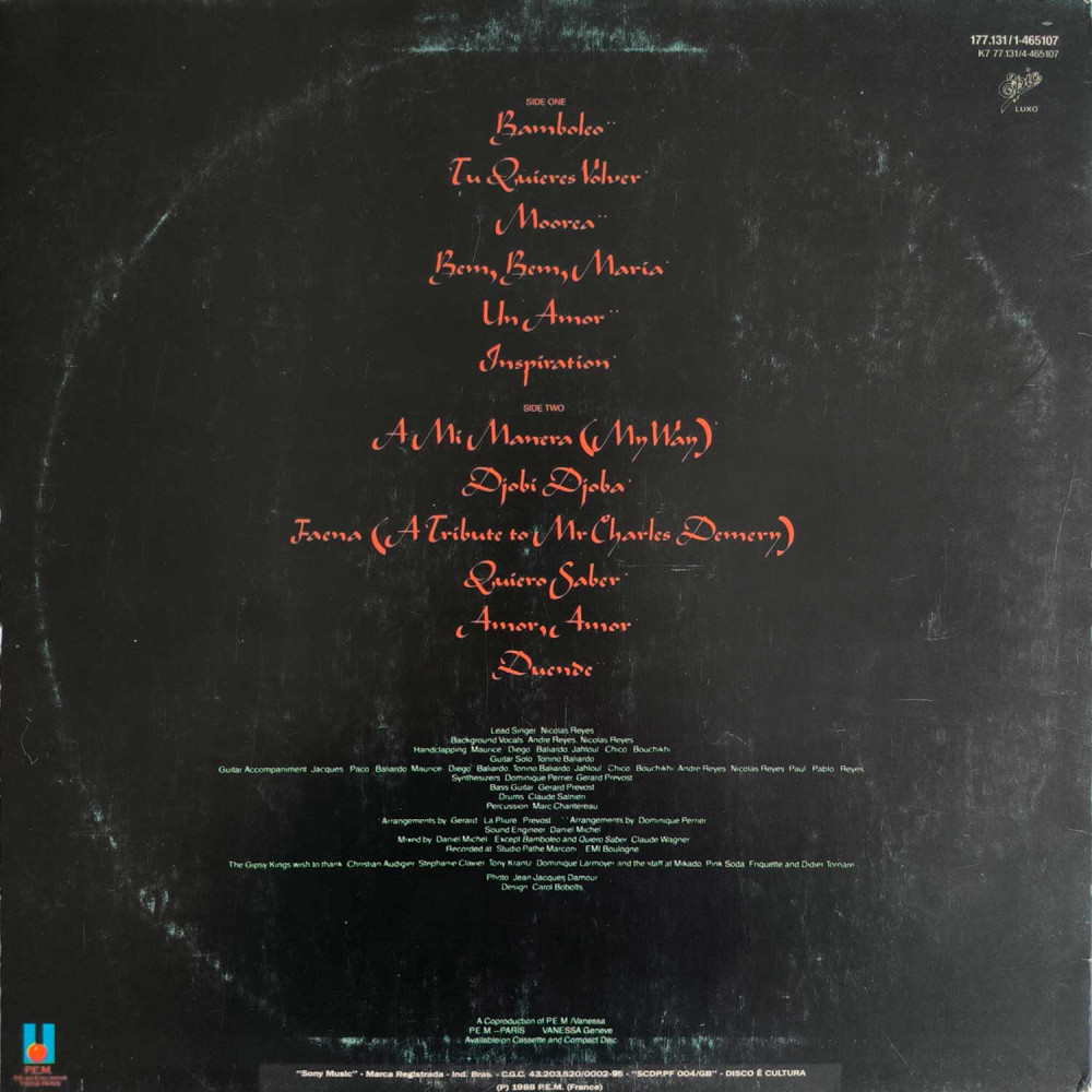 Gipsy Kings – Gipsy Kings (LP)
