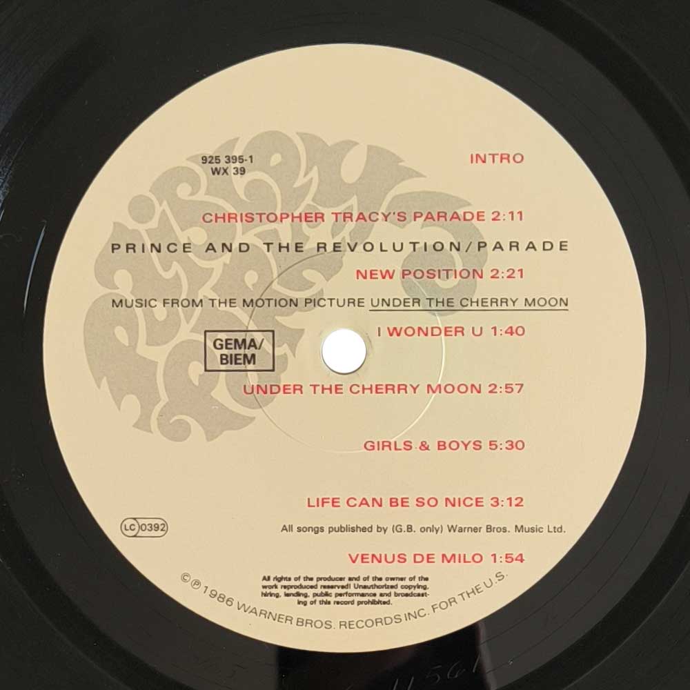 Prince And The Revolution - Parade (LP)