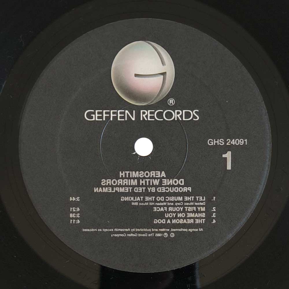 Aerosmith ‎– Done With Mirrors (LP)