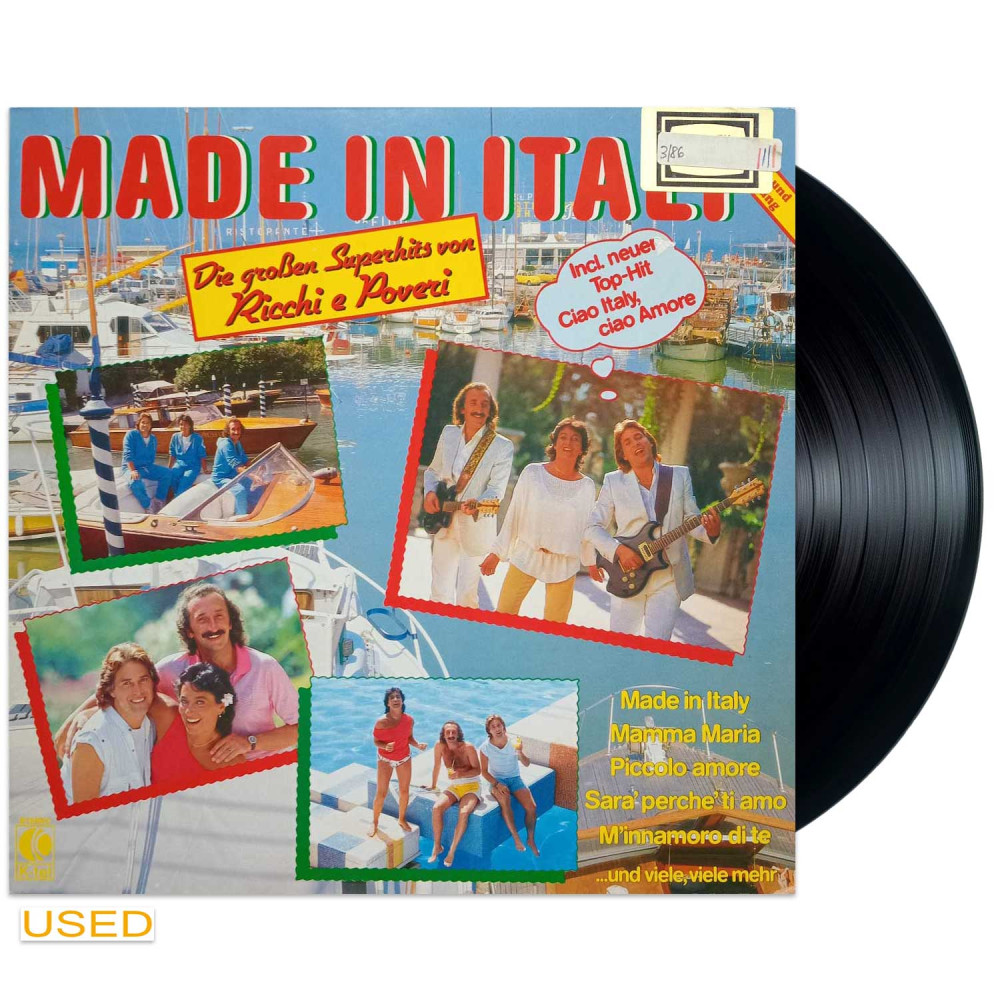 Ricchi E Poveri – Made In Italy - Die Großen Superhits Von Ricchi E Poveri (LP)