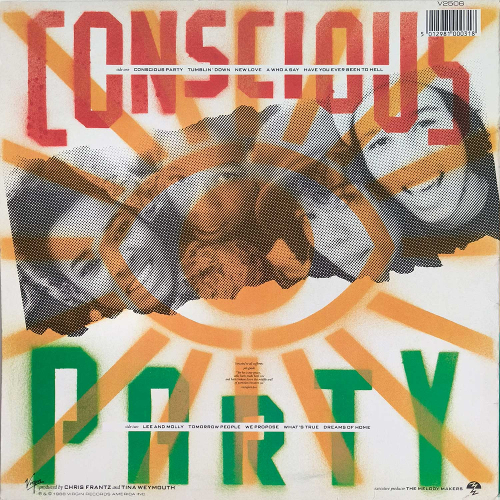 Ziggy Marley And The Melody Makers - Conscious Party (LP)