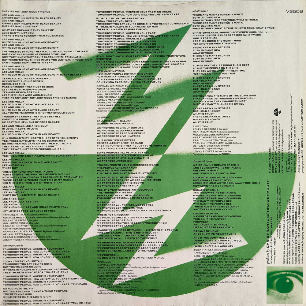 Ziggy Marley And The Melody Makers - Conscious Party (LP)