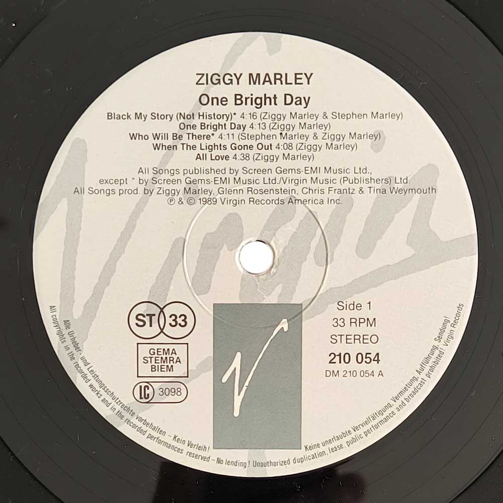 Ziggy Marley And The Melody Makers - One Bright Day (LP)