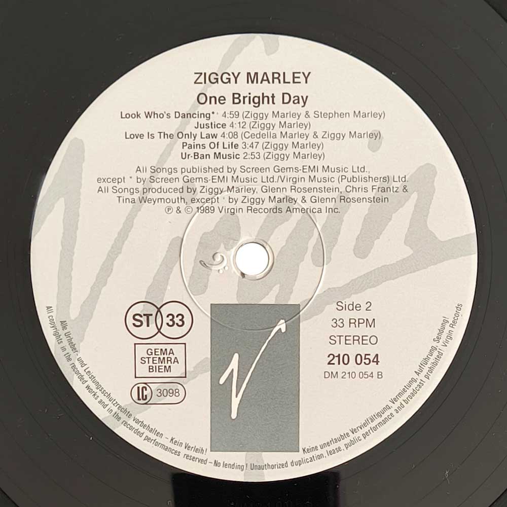 Ziggy Marley And The Melody Makers - One Bright Day (LP)