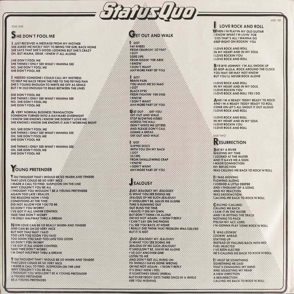 Status Quo – 1+9+8+2 = XX (LP)