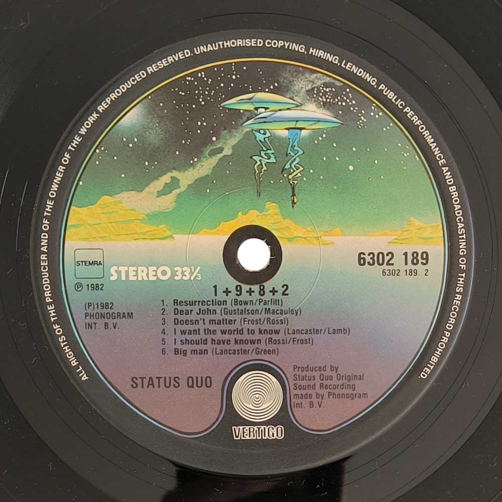 Status Quo – 1+9+8+2 = XX (LP)