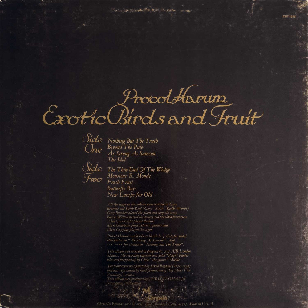 Procol Harum - Exotic Birds And Fruit (LP)