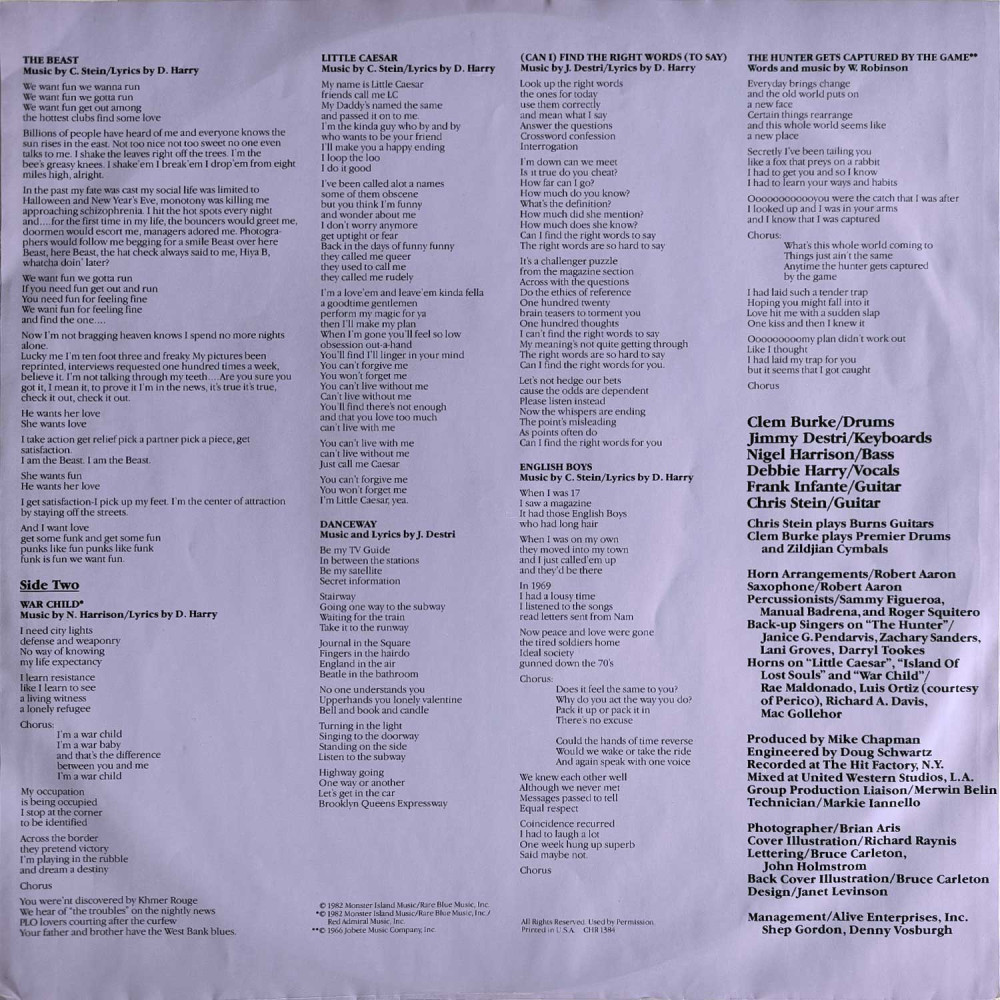 Blondie - The Hunter (LP)