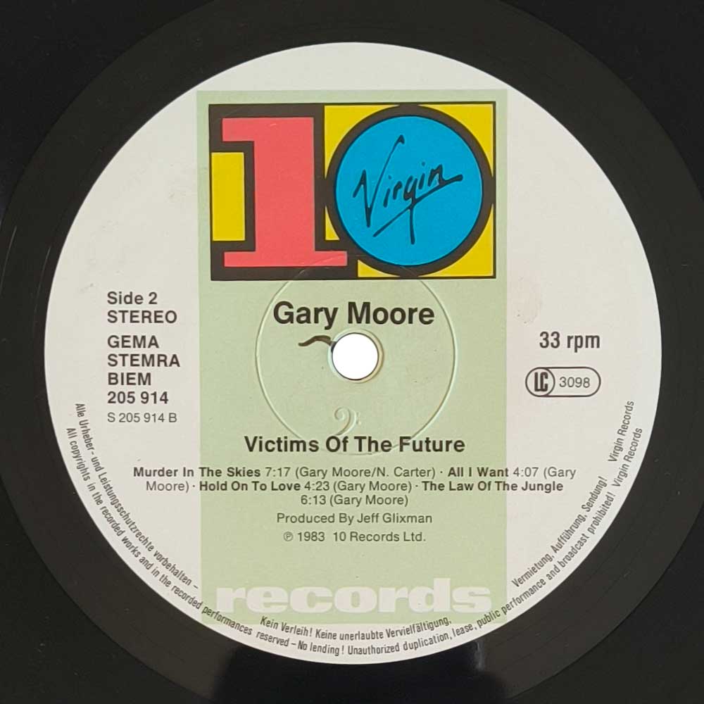 Gary Moore - Victims Of The Future (LP)