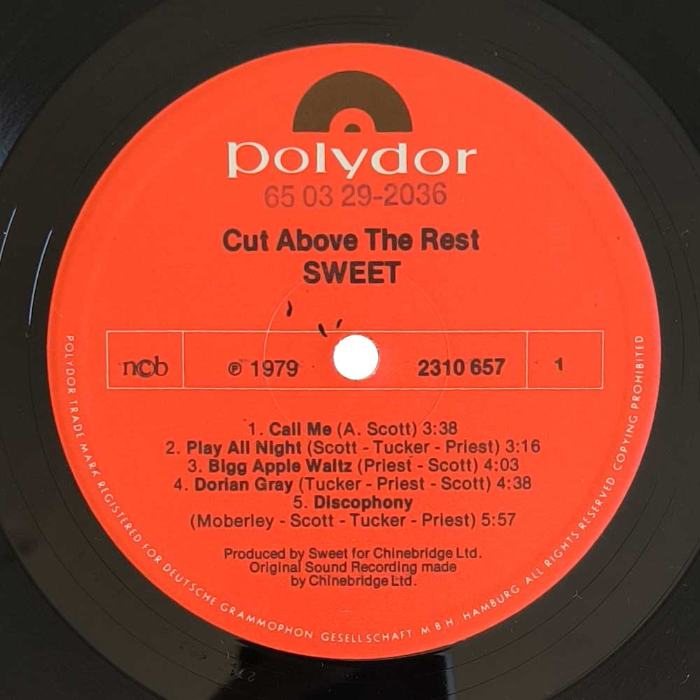 Sweet - Cut Above The Rest (LP)