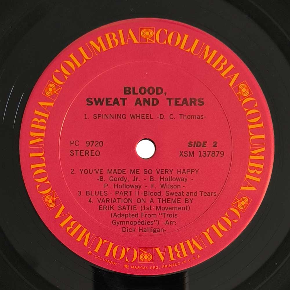 Blood, Sweat And Tears - Blood, Sweat And Tears (LP)