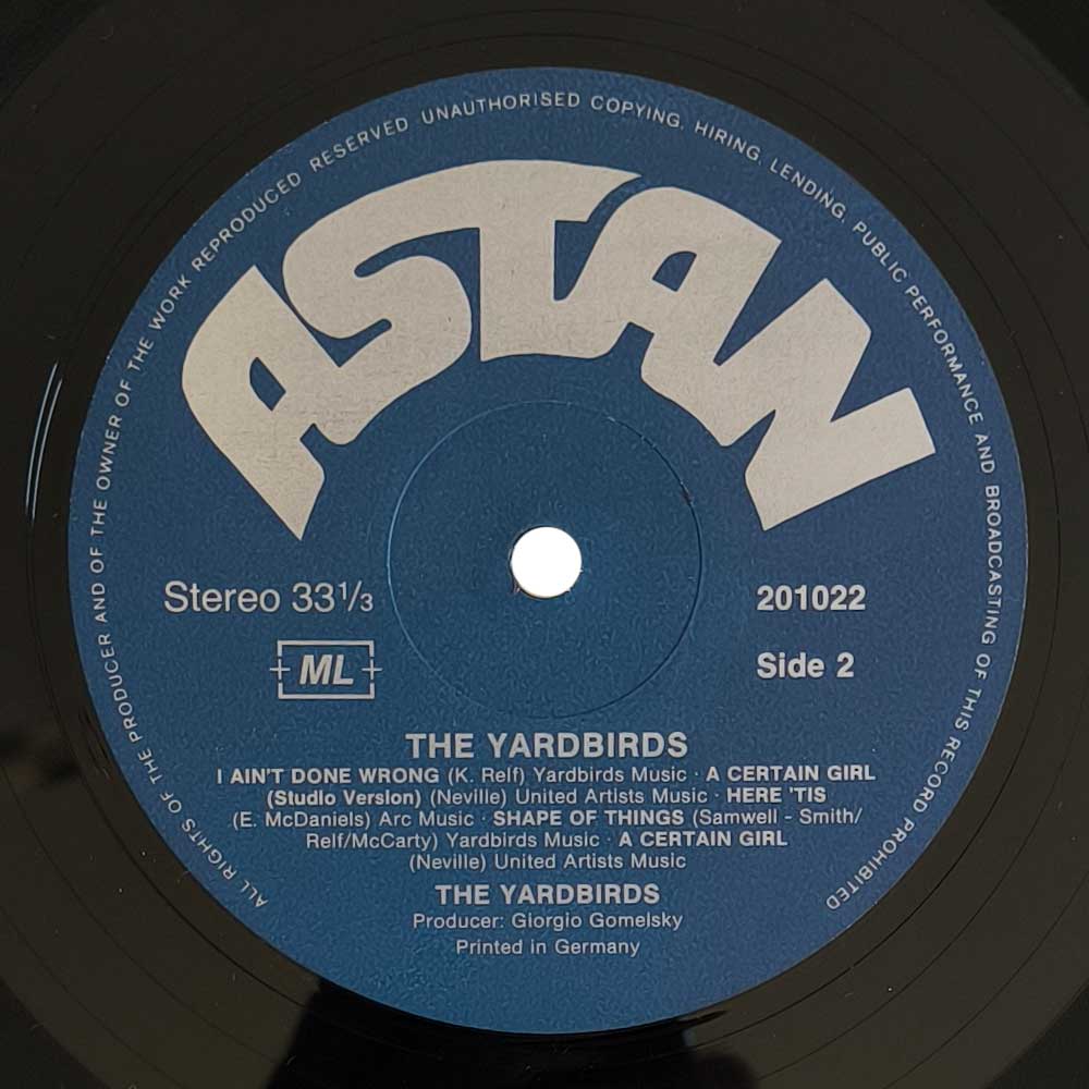 The Yardbirds - Shapes Of Things (LP)