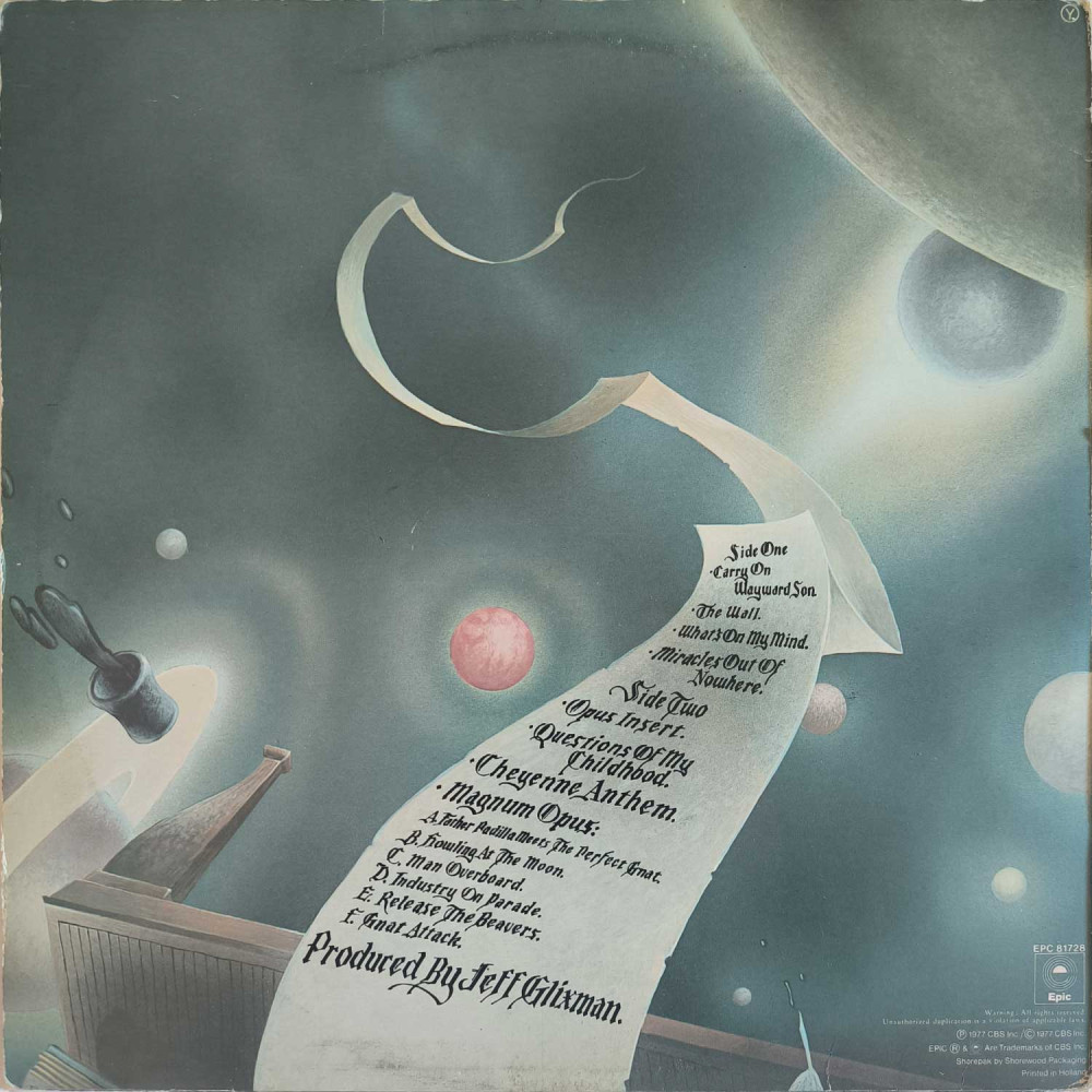 Kansas ‎– Leftoverture (LP)