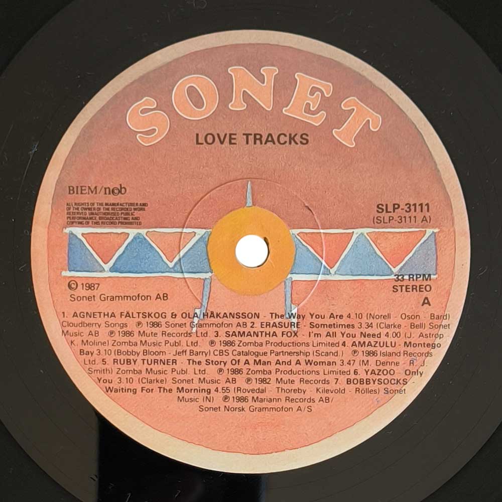 Various – Love Tracks (LP)