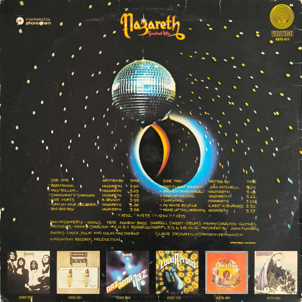 Nazareth - Greatest Hits (LP)